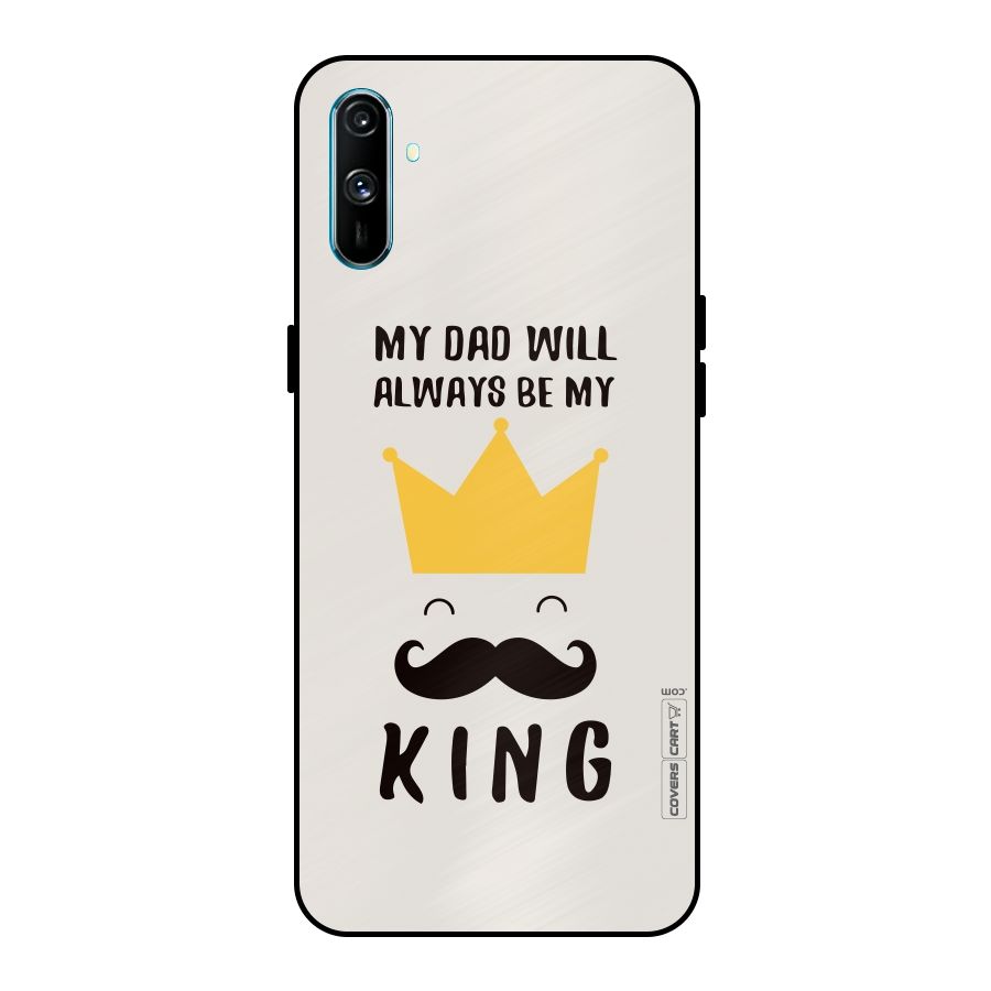 My King Dad Metal Back Case for Realme C3
