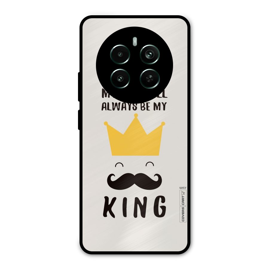 My King Dad Metal Back Case for Realme Narzo 70 Pro