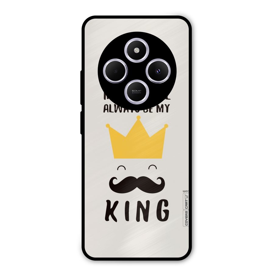 My King Dad Metal Back Case for Redmi A4