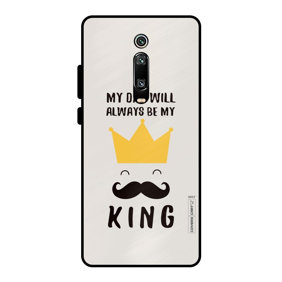 My King Dad Metal Back Case for Redmi K20 Pro