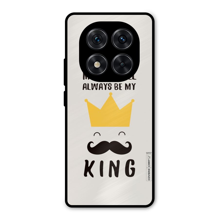 My King Dad Metal Back Case for Redmi Note 14 Pro 5G