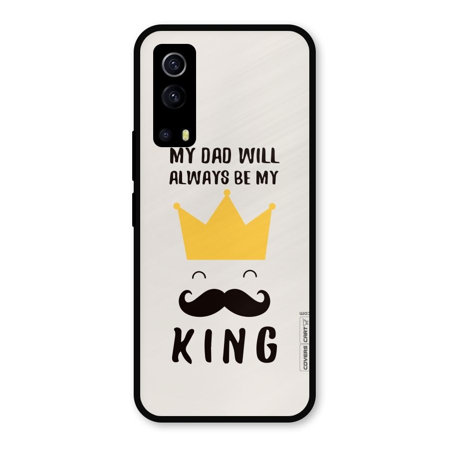 My King Dad Metal Back Case for iQOO Z3