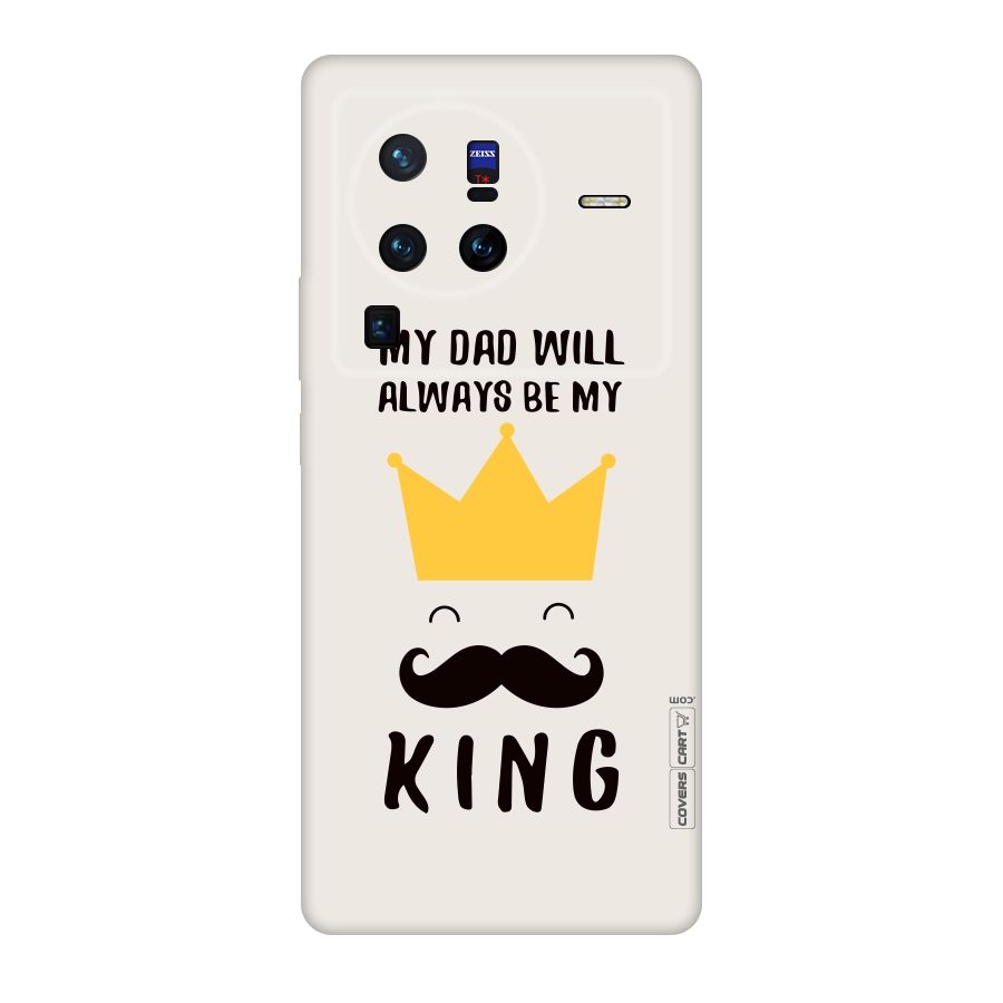 My King Dad Original Polycarbonate Back Case for Vivo X80