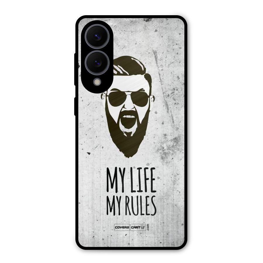 My Life My Rules Metal Back Case for Galaxy S25 Edge