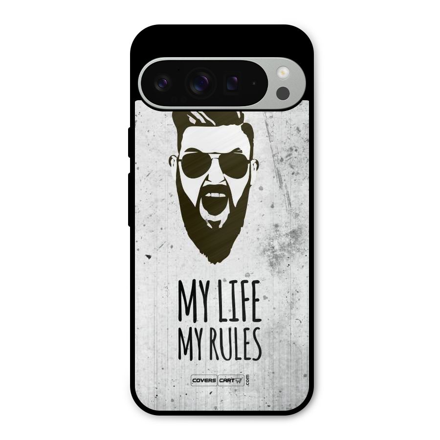 My Life My Rules Metal Back Case for Google Pixel 9 Pro XL