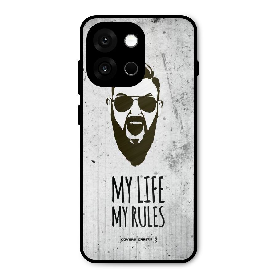 My Life My Rules Metal Back Case for OnePlus 13s