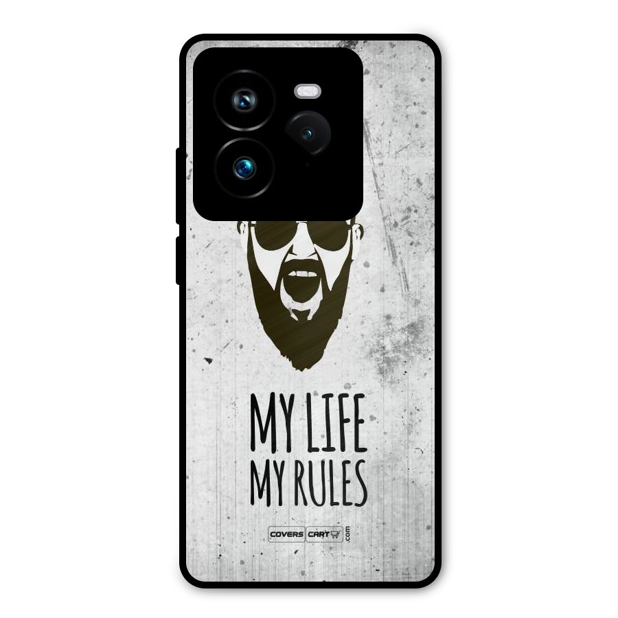 My Life My Rules Metal Back Case for Realme GT 7 Pro