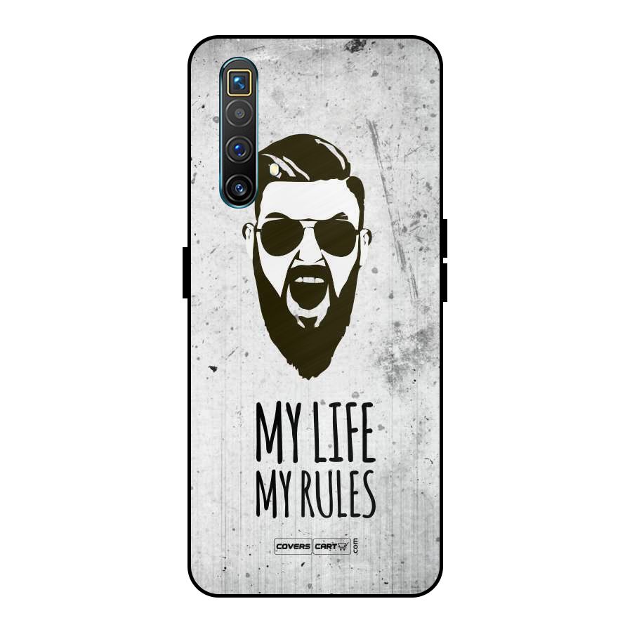 My Life My Rules Metal Back Case for Realme X3 SuperZoom
