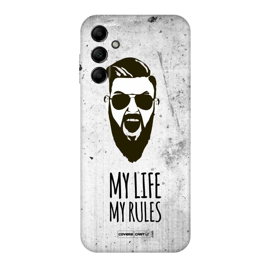 My Life My Rules Original Polycarbonate Back Case for Galaxy A14 5G