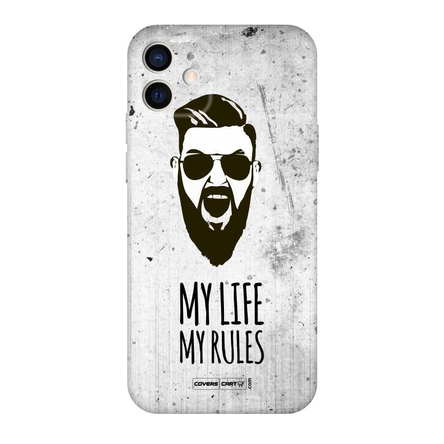 My Life My Rules Original Polycarbonate Back Case for iPhone 12