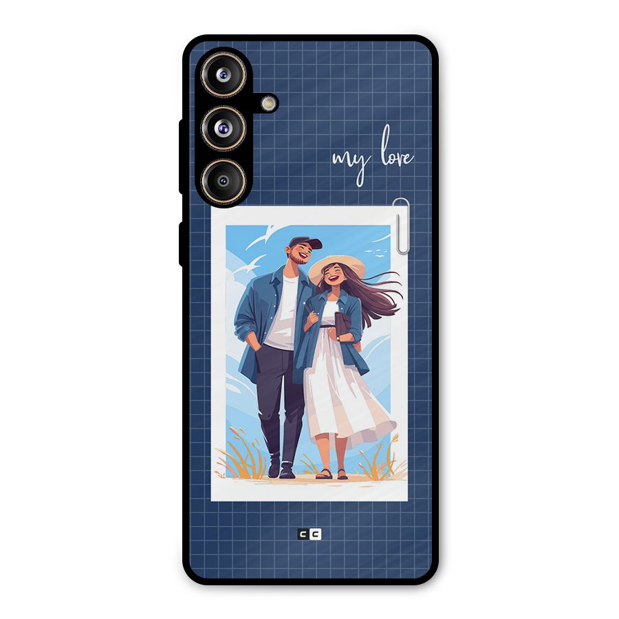 My Love Metal Back Case for Galaxy F55