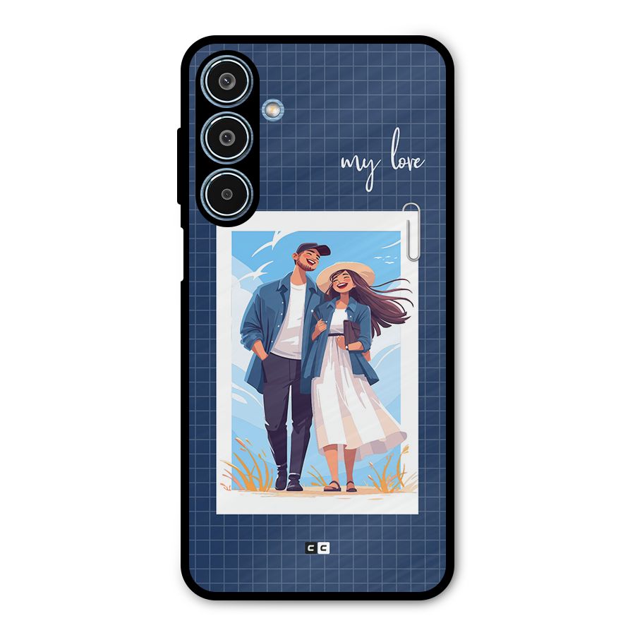 My Love Metal Back Case for Galaxy M35