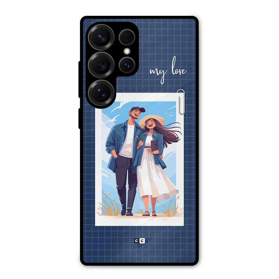 My Love Metal Back Case for Galaxy S25 Ultra