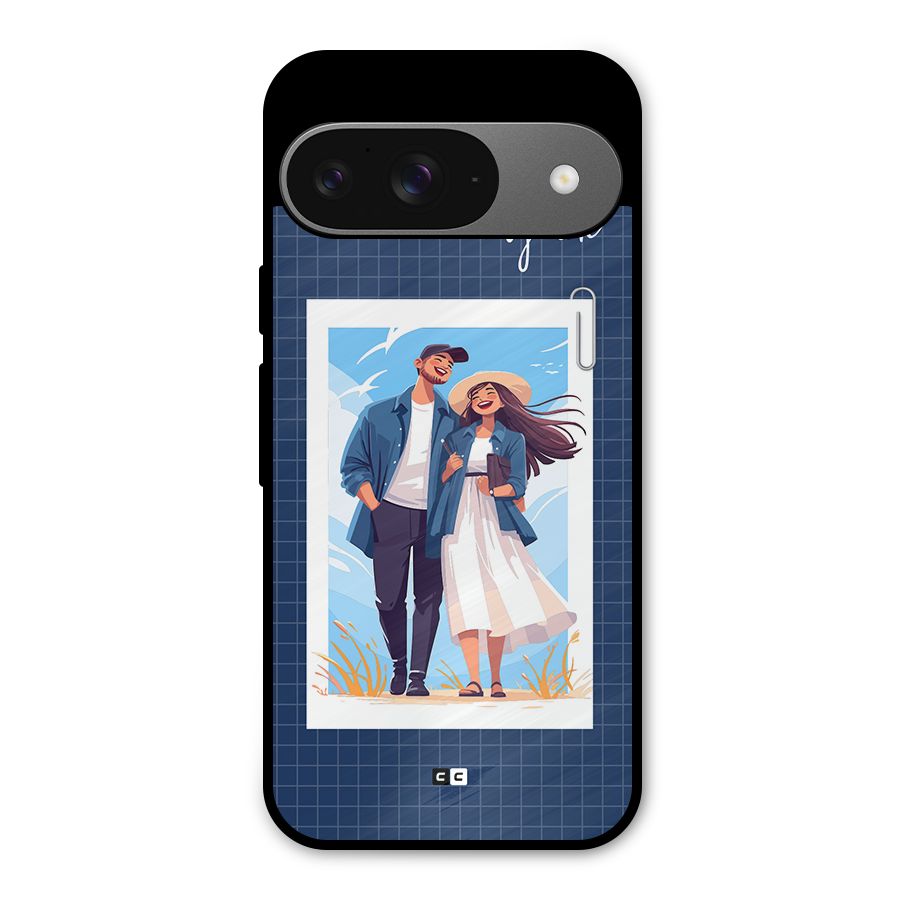 My Love Metal Back Case for Google Pixel 9