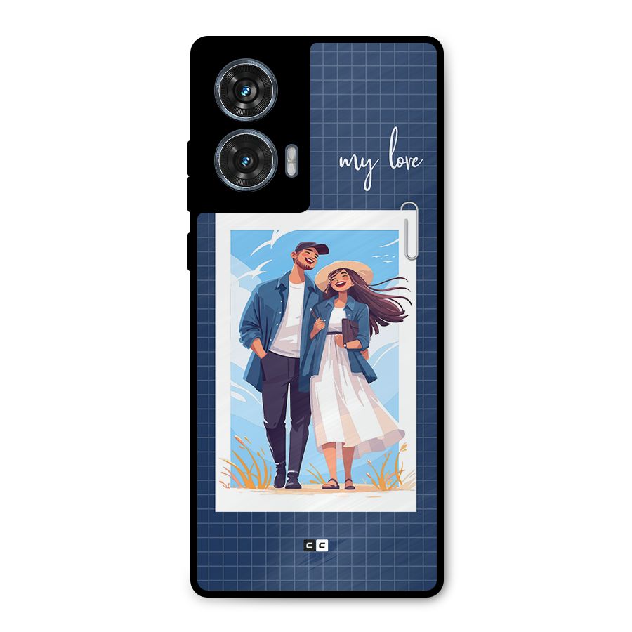 My Love Metal Back Case for Motorola G96