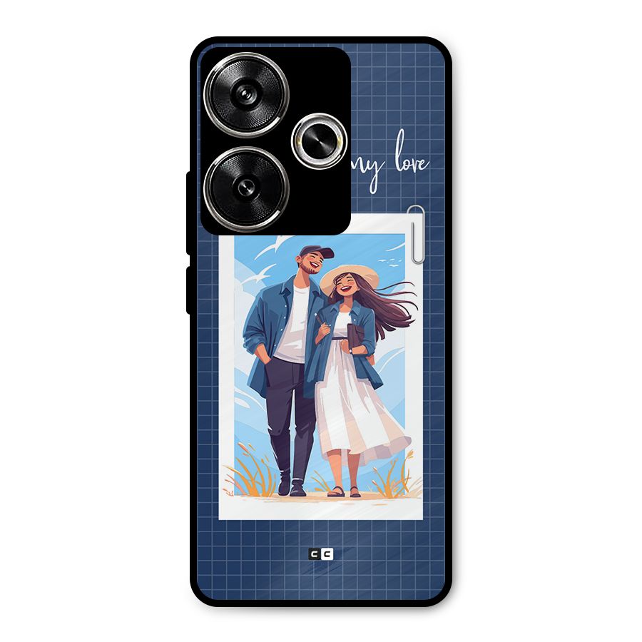 My Love Metal Back Case for Poco F6