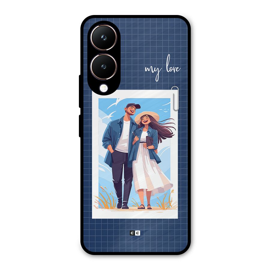 My Love Metal Back Case for Vivo Y28