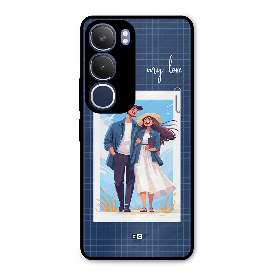 My Love Metal Back Case for Vivo Y29
