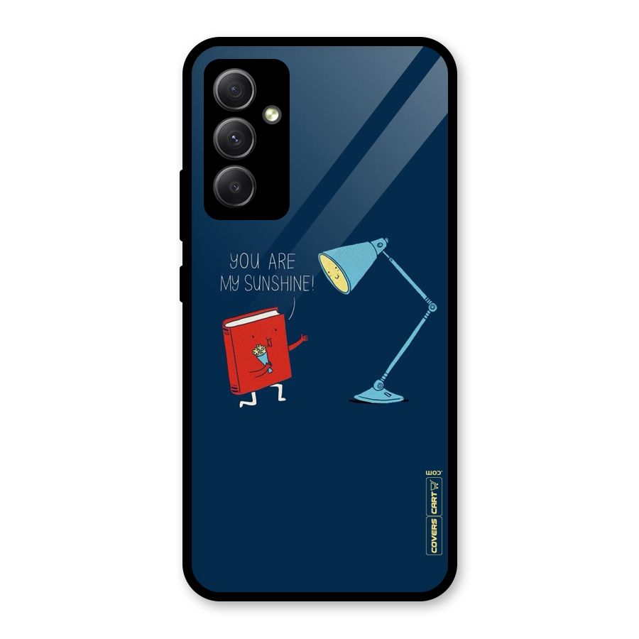 My Sunshine Glass Back Case for Galaxy A34