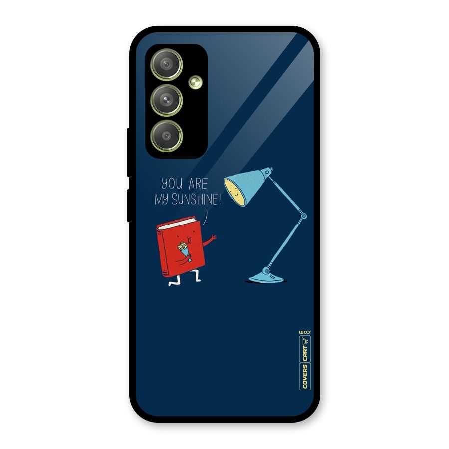My Sunshine Glass Back Case for Galaxy A54