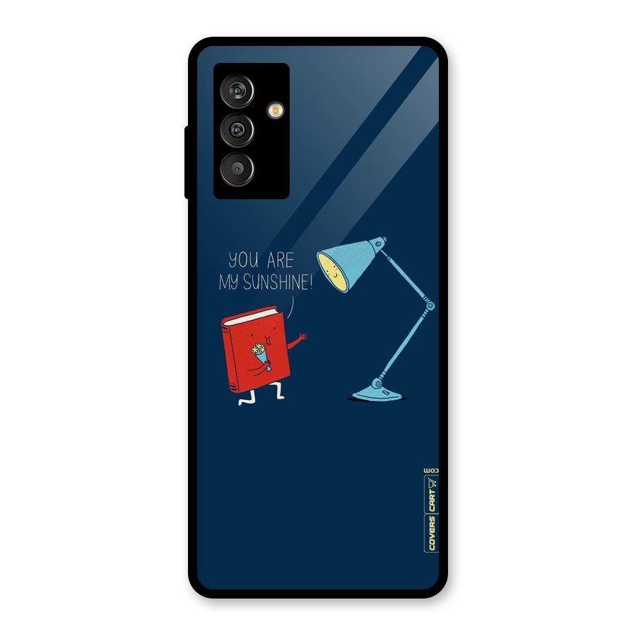 My Sunshine Glass Back Case for Galaxy M13