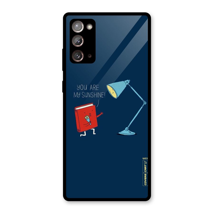 My Sunshine Glass Back Case for Galaxy Note 20