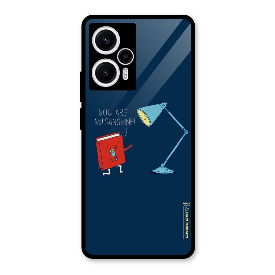 My Sunshine Glass Back Case for Poco F5
