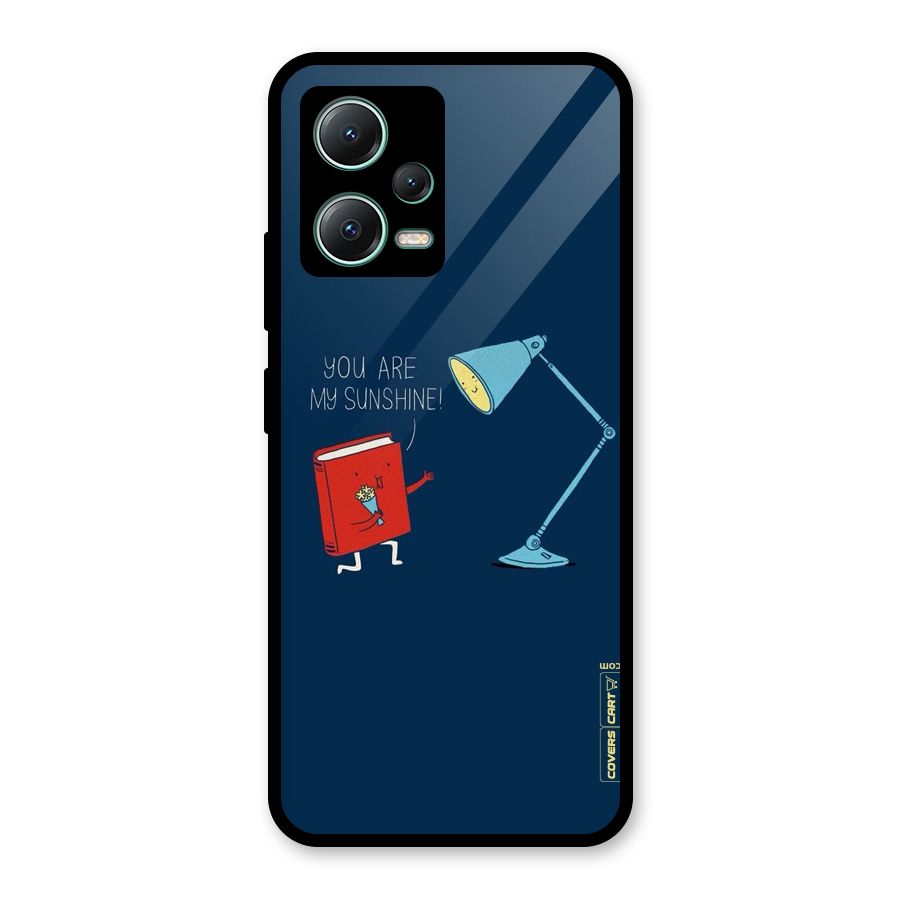 My Sunshine Glass Back Case for Poco X5