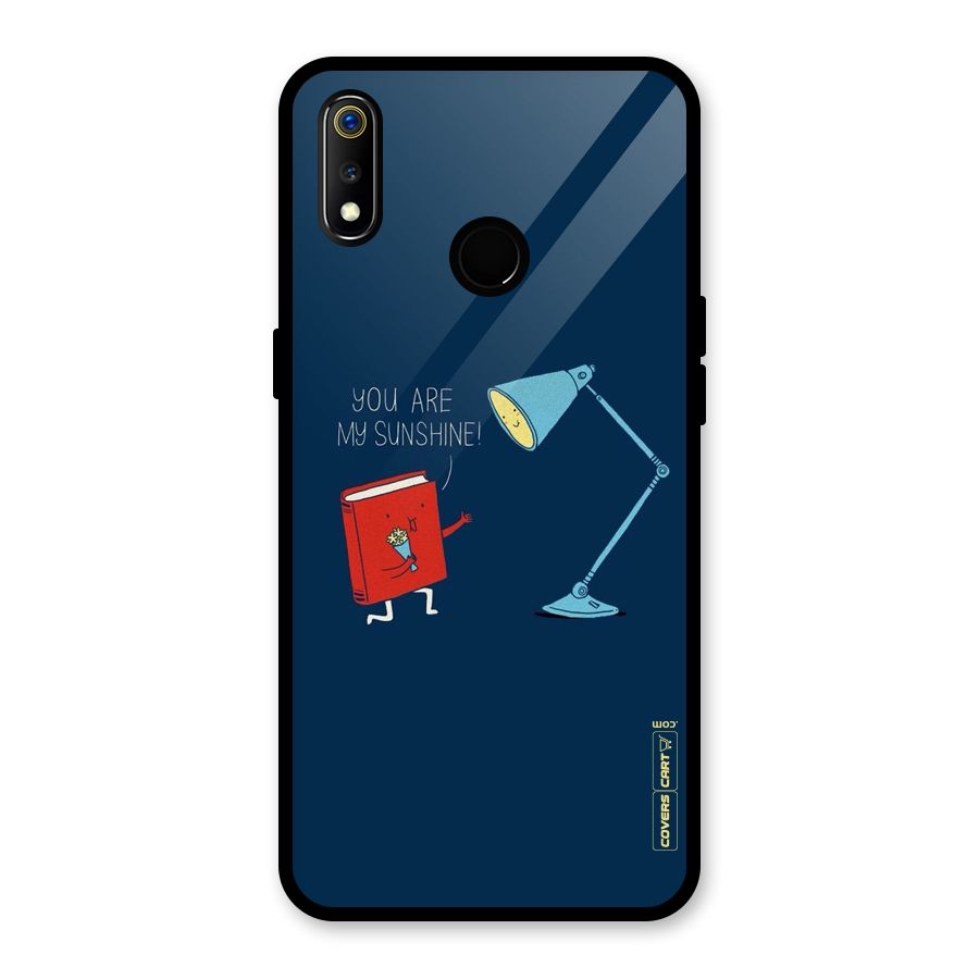 My Sunshine Glass Back Case for Realme 3