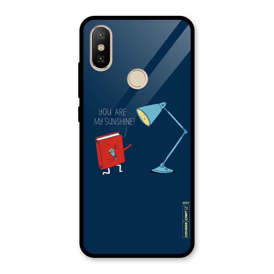 My Sunshine Glass Back Case for Redmi A2