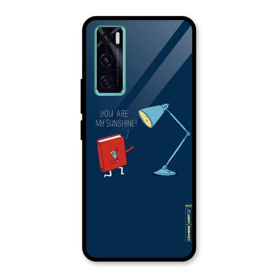 My Sunshine Glass Back Case for Vivo V20 SE