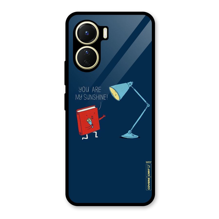 My Sunshine Glass Back Case for Vivo Y16