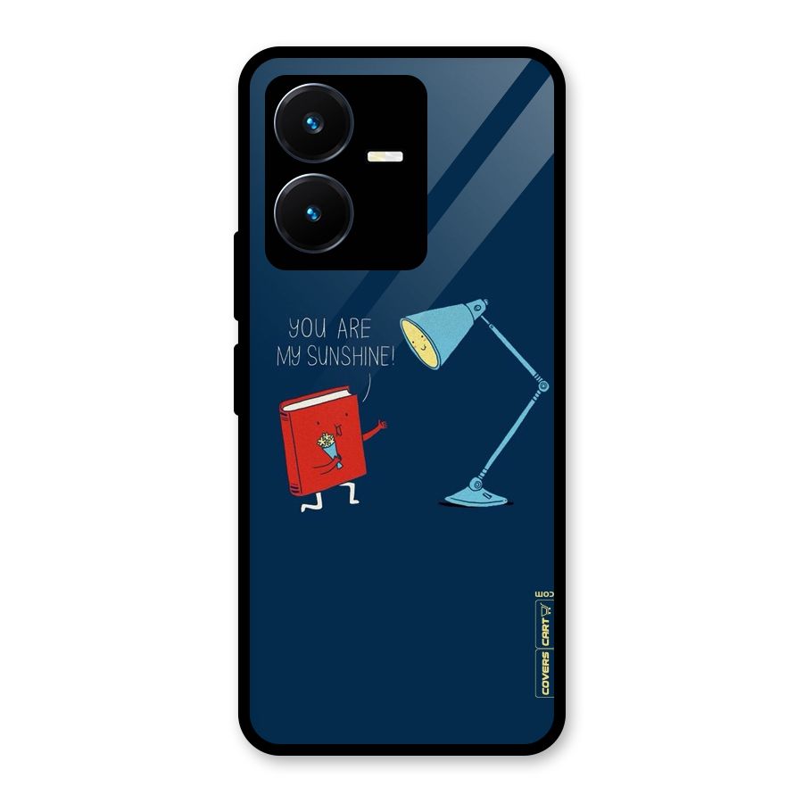 My Sunshine Glass Back Case for Vivo Y22s
