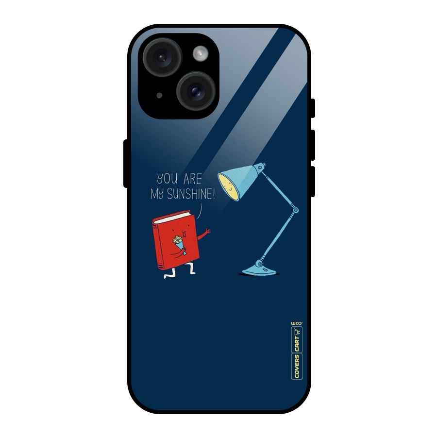 My Sunshine Glass Back Case for iPhone 15