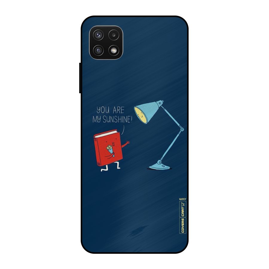 My Sunshine Metal Back Case for Galaxy A22 5G