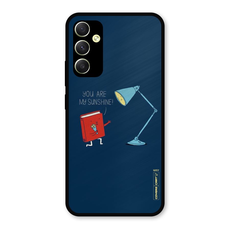 My Sunshine Metal Back Case for Galaxy A34