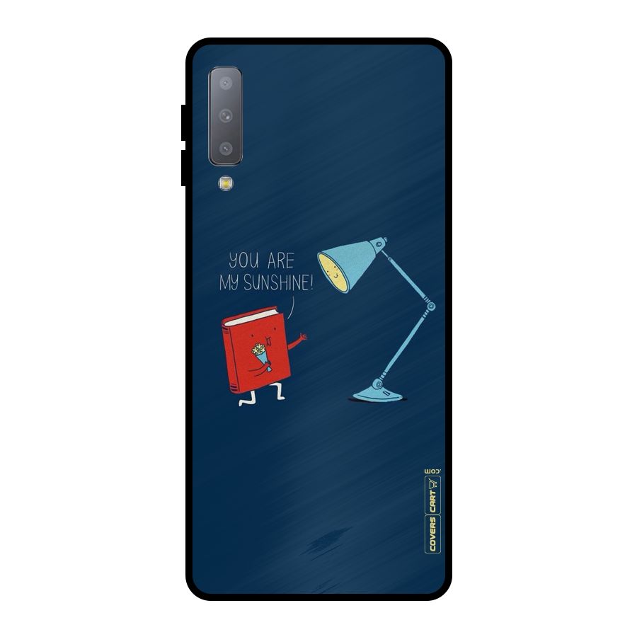 My Sunshine Metal Back Case for Galaxy A7 (2018)