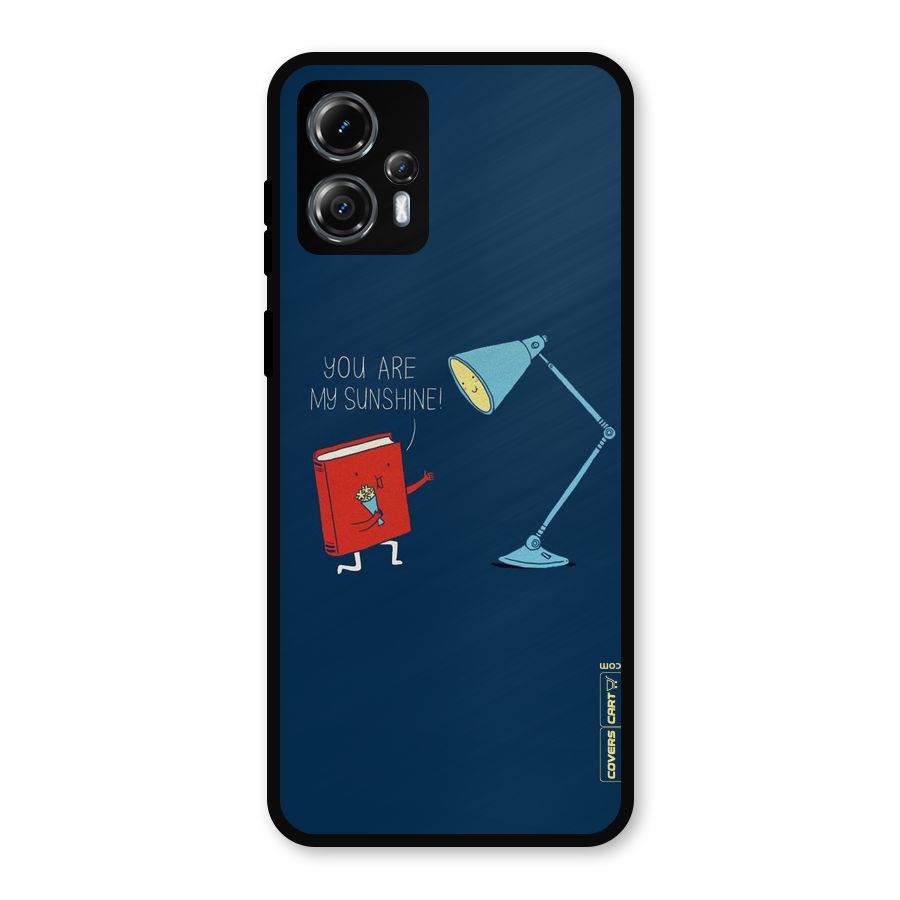 My Sunshine Metal Back Case for Moto G13