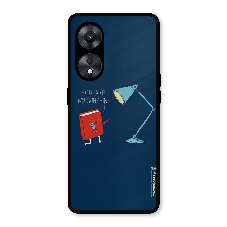My Sunshine Metal Back Case for Oppo A78