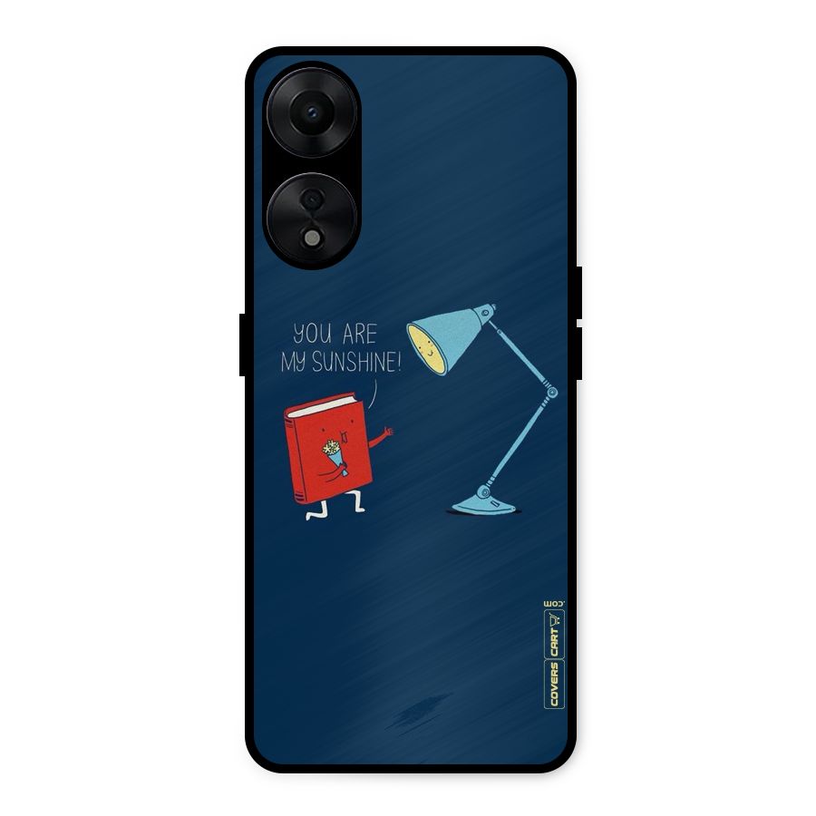 My Sunshine Metal Back Case for Oppo A78 5G