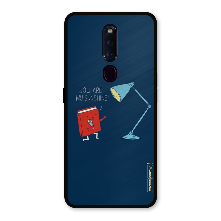 My Sunshine Metal Back Case for Oppo F11 Pro