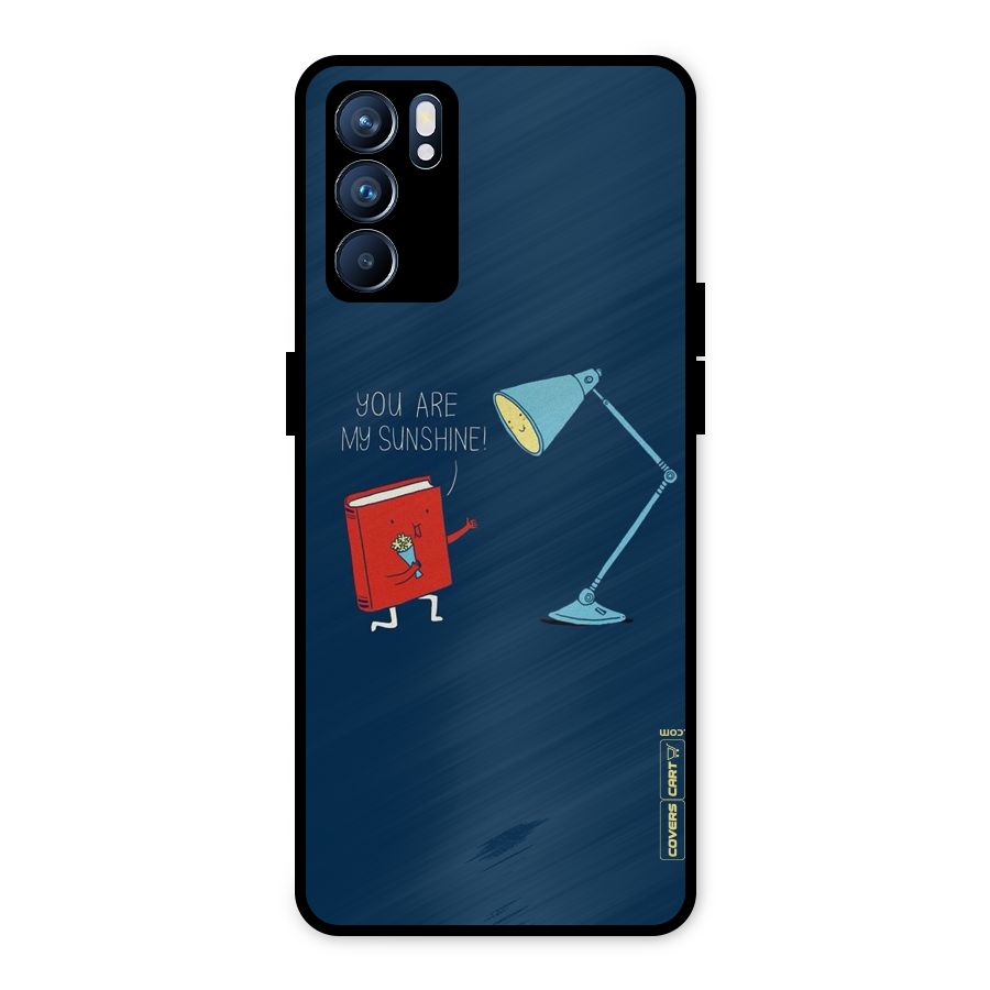 My Sunshine Metal Back Case for Oppo Reno6 5G