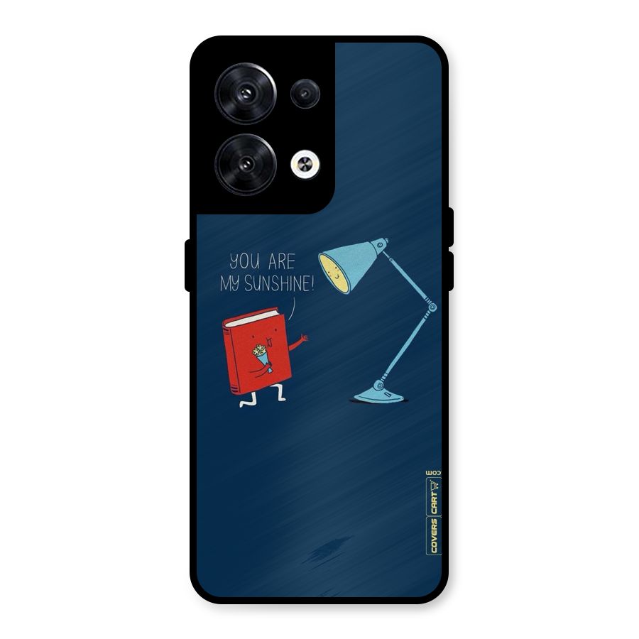 My Sunshine Metal Back Case for Oppo Reno8 5G