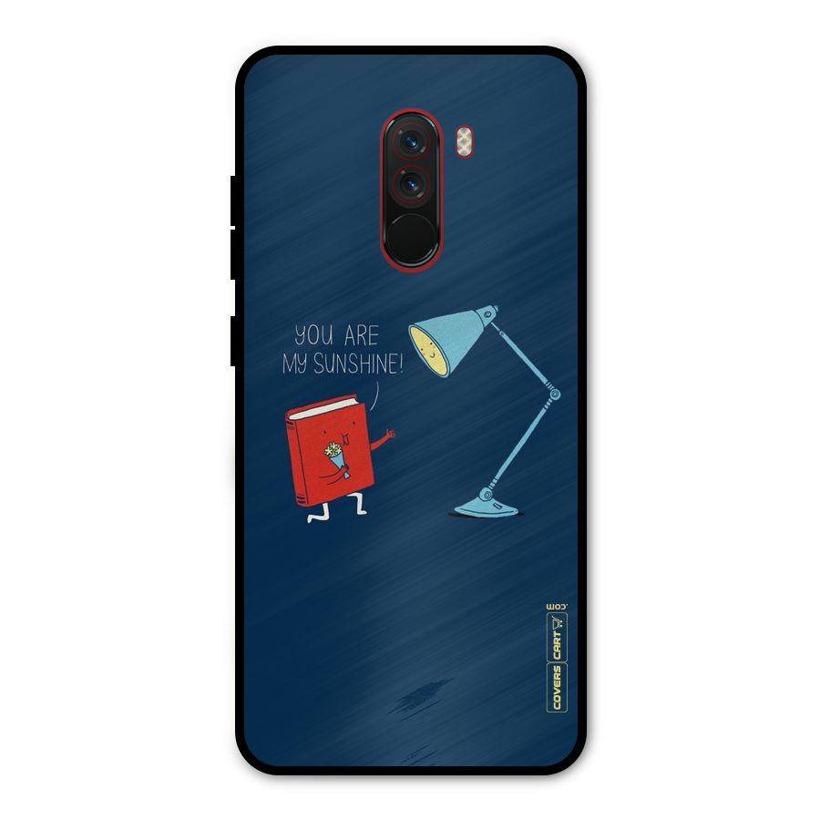 My Sunshine Metal Back Case for Poco F1