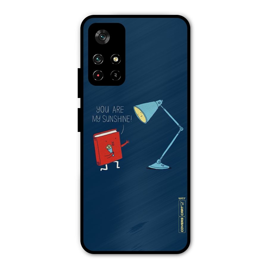 My Sunshine Metal Back Case for Poco M4 Pro 5G