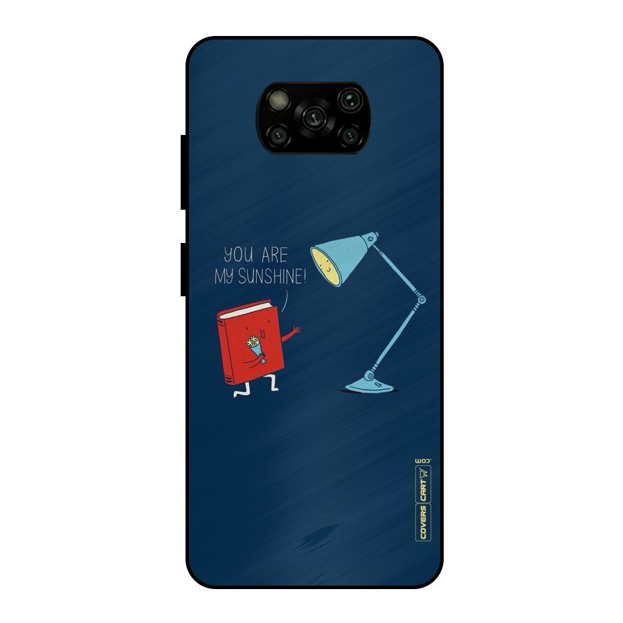My Sunshine Metal Back Case for Poco X3