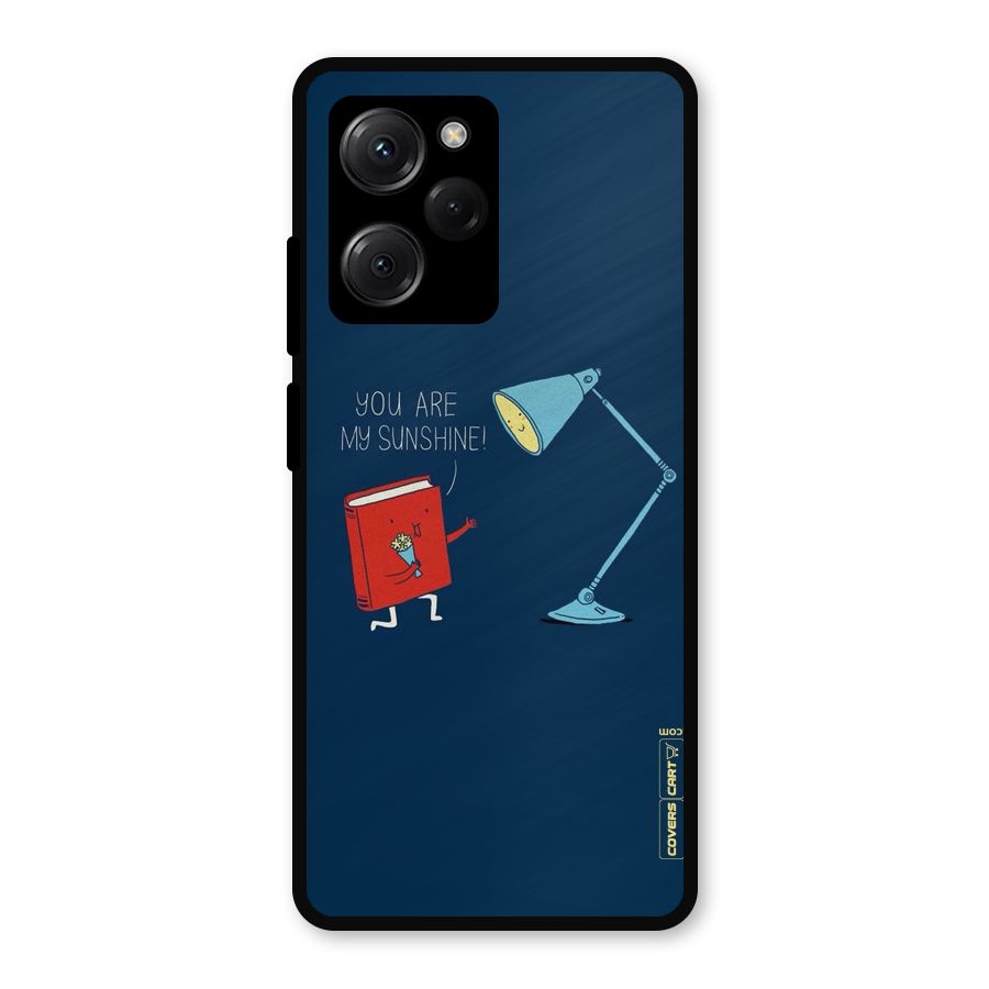 My Sunshine Metal Back Case for Poco X5 Pro