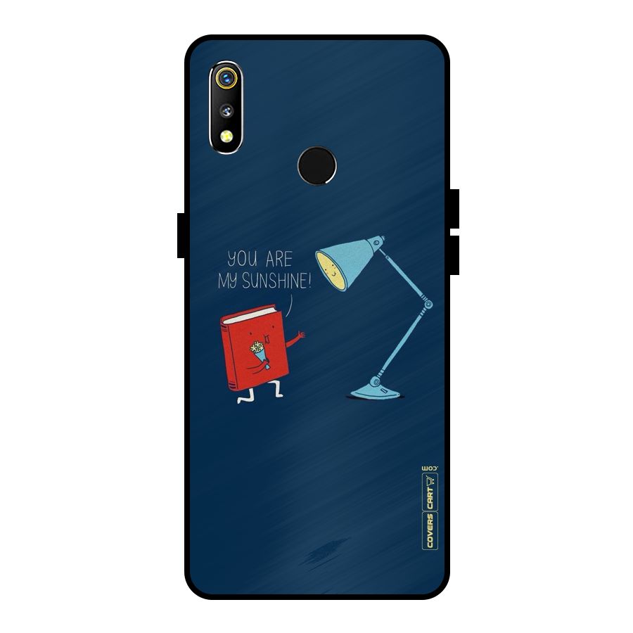 My Sunshine Metal Back Case for Realme 3i