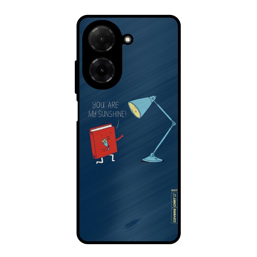 My Sunshine Metal Back Case for Redmi A5 4G