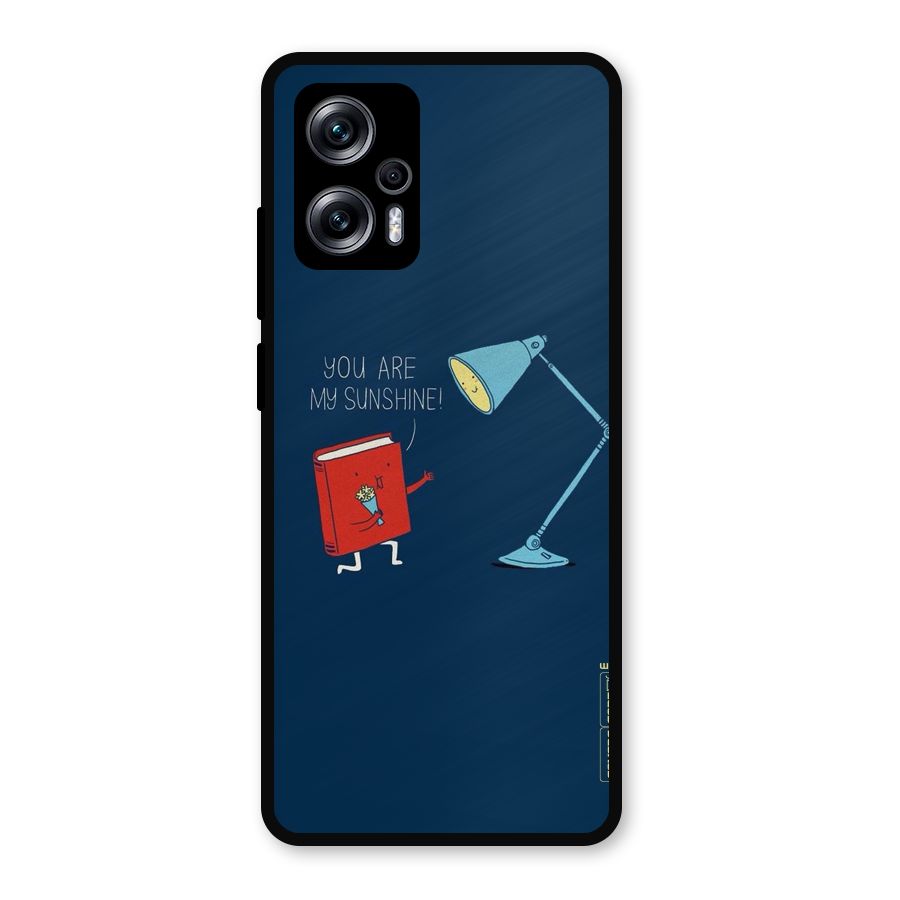 My Sunshine Metal Back Case for Redmi K50i